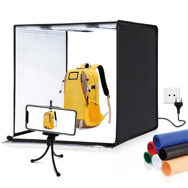 60cm Profesjonelt Telt til Fotografering / Lystelt - 3380LM Black Svart