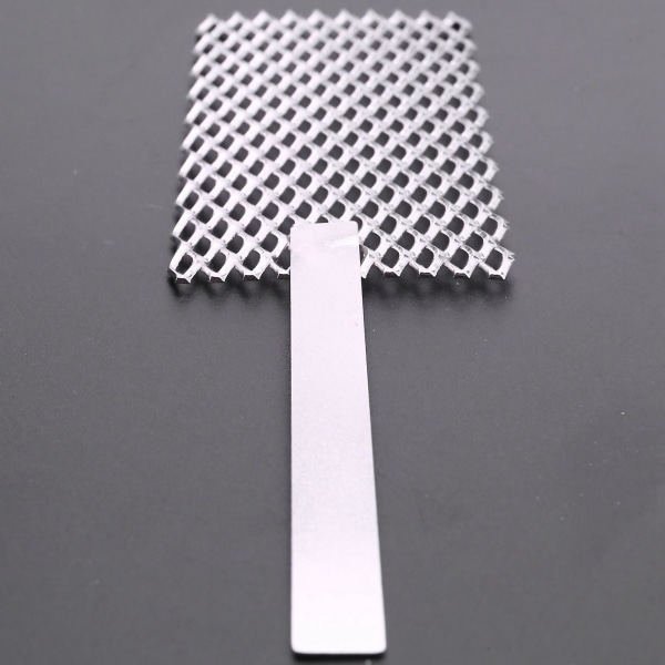 20 X 5 cm Mesh Platinized Titanium Anod Rhodium Smycken Plater Plater Tool Mesh med hand