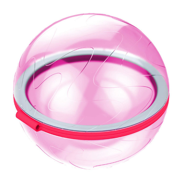 Fidget Vattenstänkboll Silikon Squeeze Vattenkamp Leksak Tee Pink