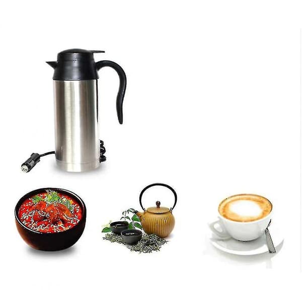 Elektrisk Vattenkokare 750ml 12v Bil Van Lastbil Resa Camping Utomhus 120wBY