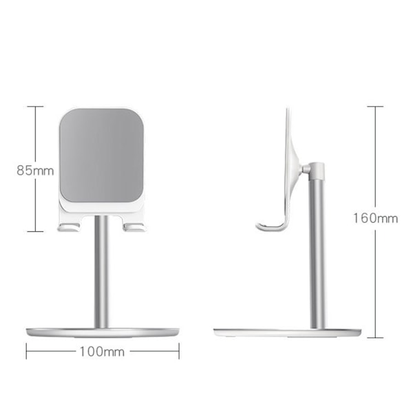 Smart Smidig Mobilholder Silver