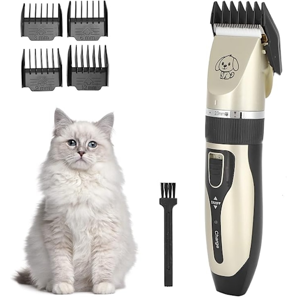 Hundtrimmer för hundar, pälsrakare, pälsvårdsmaskin, trimningsverktyg