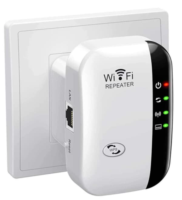 WiFi-forsterker Utvider Dekningen Svart