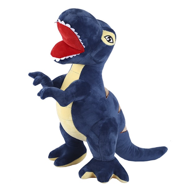 Tyrannosaurus Rex Plyschdocka Dinosaurie Sovdocka Dockor Barnleksak Semesterpresent blue 28cm