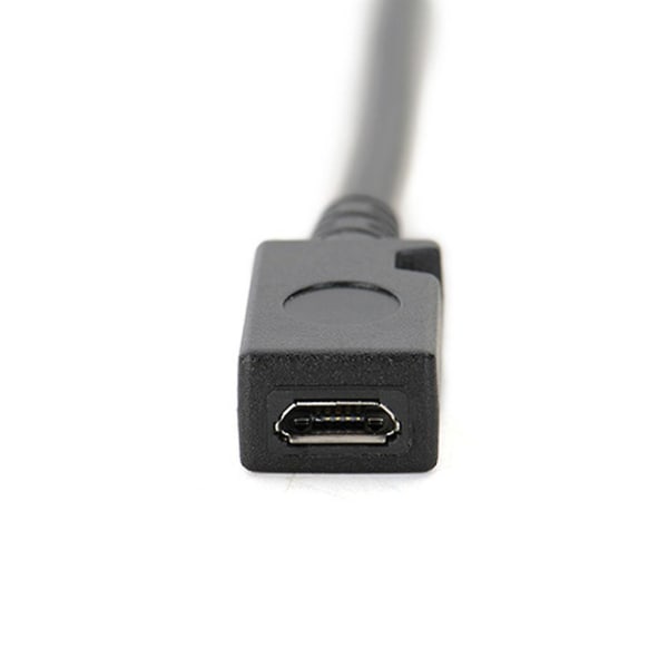 Micro USB-hona till Mini USB-hane adapter för GPS, mobiltelefon, MP4