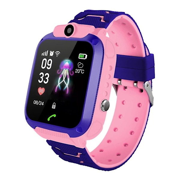 4G Smartklokke for barn 4G Smartwatch WIFI Tracker Stemmechat Video [GGL] Style B