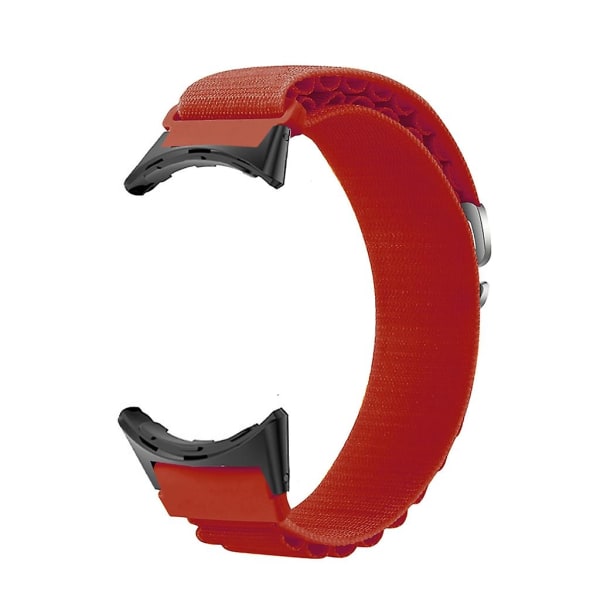 Trendigt armband i nylon för Pixel Smartwatch Red