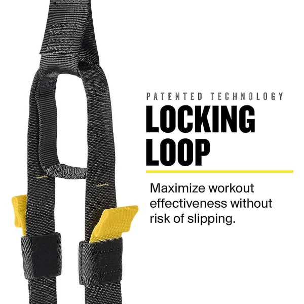 TRX All-in-one Suspension Trainer - Hemsystem för hemmet för den erfarne gym-entusiasten, inklusive