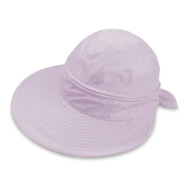 Dam UPF 50+ UV-skydd Konvertibel Strandhatt för purple
