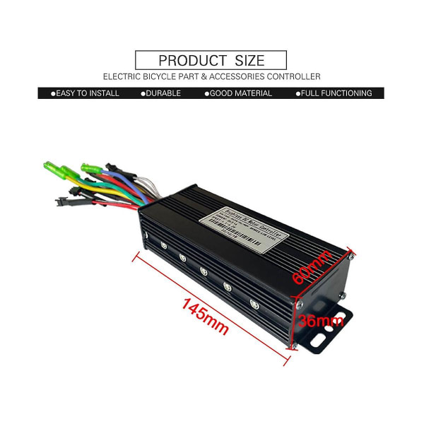 Elektrisk cykel 24v 36v 48v 30a 3 modell sinusvågsregulator S866 LCD-display för 350w 500