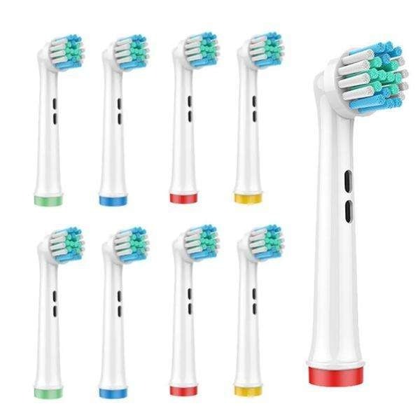 16-pack Tandborsthuvuden - Kompatibla med eltandborste Multicolor multifärg