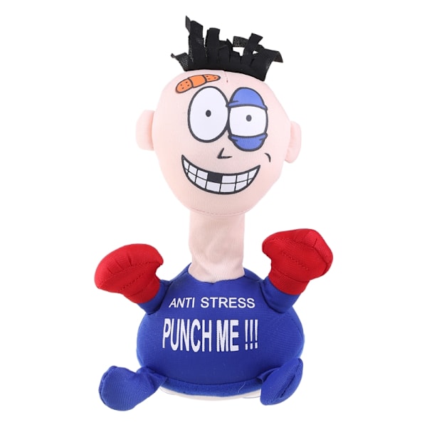 Hållbar Stressavvisande Punch Me Screaming Docka Grön