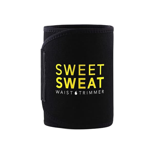 Svettbälte Förbränningsbälte Fittness Cardio Black Black Medium