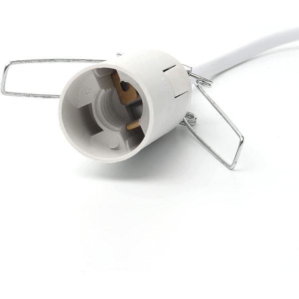 Kabel För Saltlampa Med Strömbrytare - E14-1,8 M - Sockel För Saltlampa, Vit