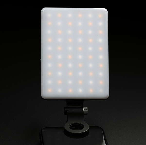 60 LED Højtydende Genopladelig Clip-on Videolys