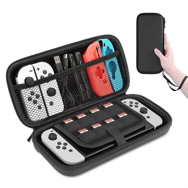 Nintendo Switch Väska / Fodral - Fodral - Organiseringsförvaring Svart