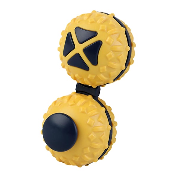 Barn Finger Spinner Massageboll Pedagogiska Set Leksaker Bordsspel Yellow