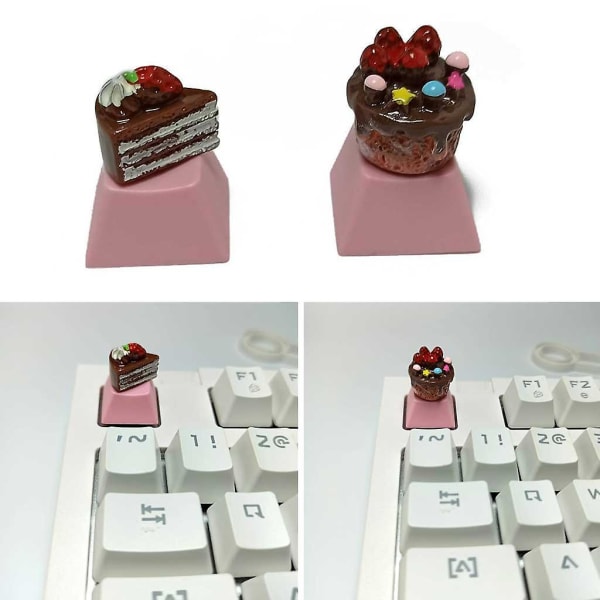 Oem Profil R4 Söt Tårta Pbt Keycap För Cherry Mx Switch Mecha