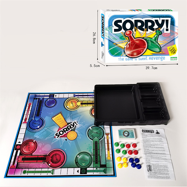 Sorry! Spel Barn Bordsspel Sällskapsspel