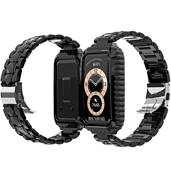 Klockarmband Tpu + PC för fodral med rem för Honor 6 Cover Frame S