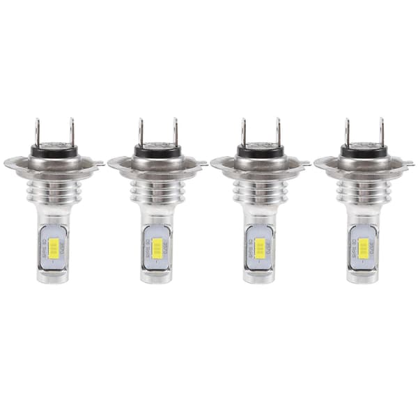 4st Mini H7 + H7 Combo LED Strålkastarkit Glödlampor Hög/Låg Stråle 240w 52000lm 6000k Kit Super Vit