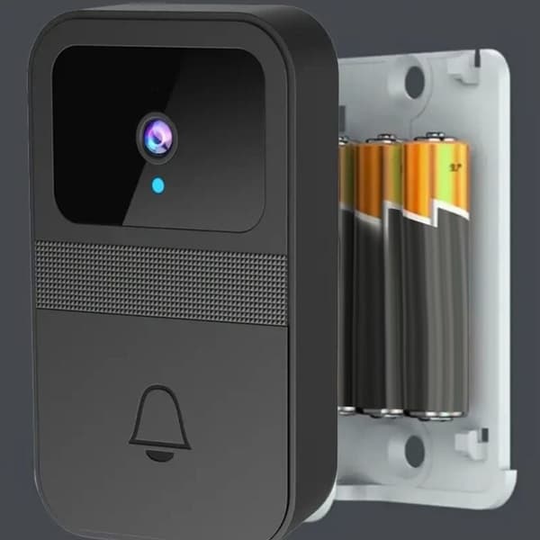 Smart Wi-Fi videodörrklocka med ringklocka, trådlös fjärrkontroll, säkerhetsdörrring, kamera, dörrklocka övervakning