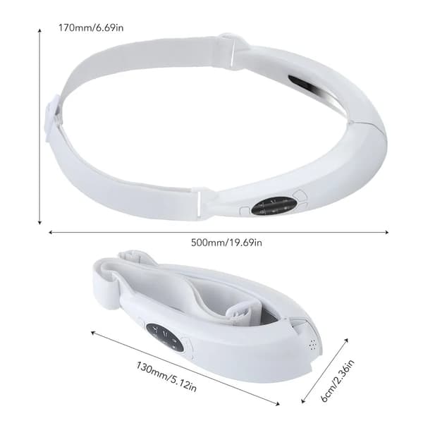 Face Lifter V-Line Up Face Lifting Belt Face Slimming Vibration Massager LED Display