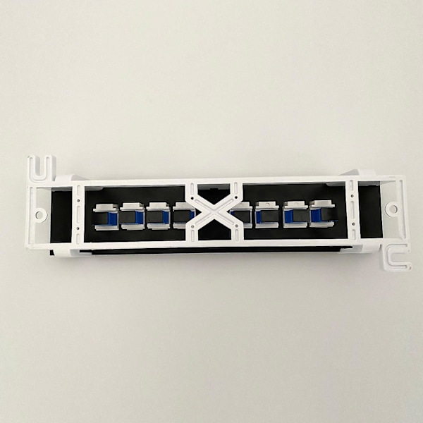 Sc Optisk Fiber Väggmontering Ethernet Kabel Bar Keystone Jack Rj4