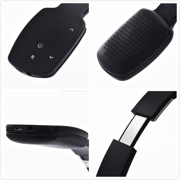 Trådløse stereohodetelefoner Bluetooth-kompatible kablede 3,5 mm