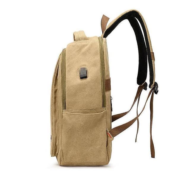 USB Unisex rygsæk-- 29 *13 *42cm 29 *13 *42cm khaki