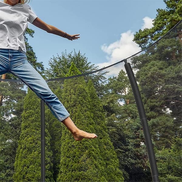 12 stk Trampolinepolstringbeskyttelse, Trampolinepolstring Erstatning, Trampoline Beskyttende Hylser Skumrør