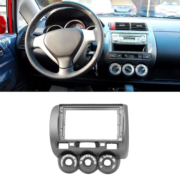 Bil 9 tum 2din Stereo O Fascia Dvd Kompatibel Honda Fit City Jazz 2006