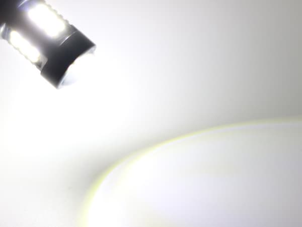 Bau15s 6000K Canbus LED-pærer bremselys baklys 12v 1156 Silver grey Silvergrå