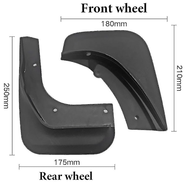 Stænklapper til Volvo V40 Hatchback 2013 2014 2015 2016 2017 2018 2019 - For & Bag