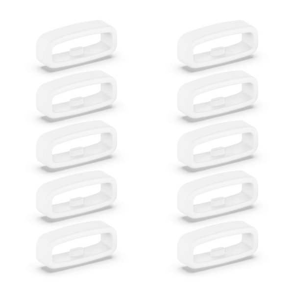 Silikonfäste för handledsband, 18 mm/20 mm/22 mm White 18MM