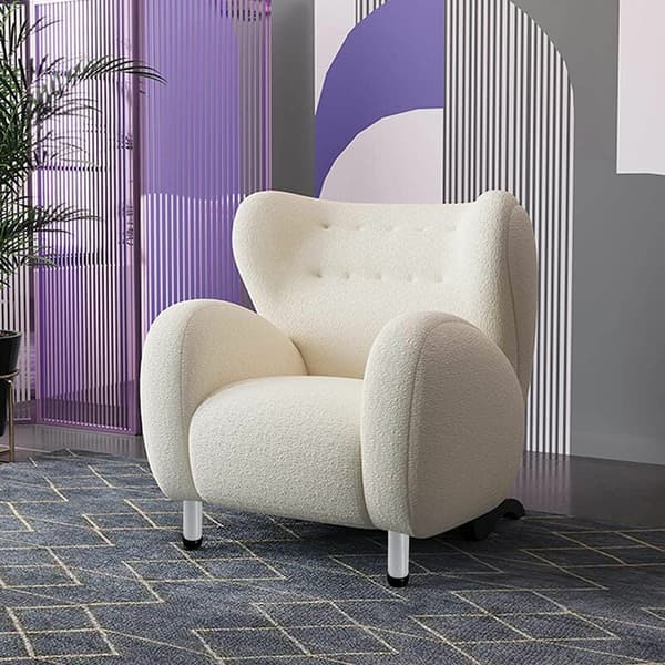 Sett med 4 Justerbare Møbelben i Rustfritt Stål med Skruer - Hvit, 5 cm Høyde