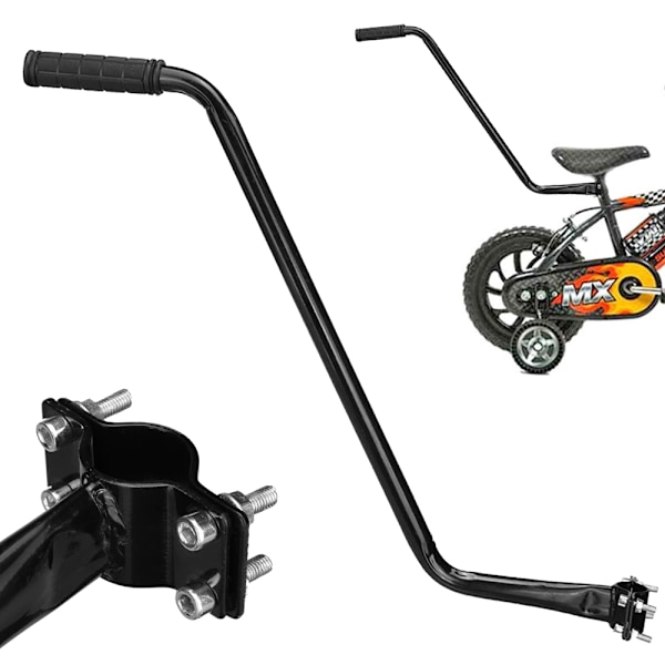 Cykelstång - Hjälphandtag till Cykel Black Svart