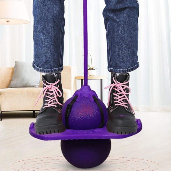 Hoppebold til træning - Pogo Stick - Gummibold - Springende