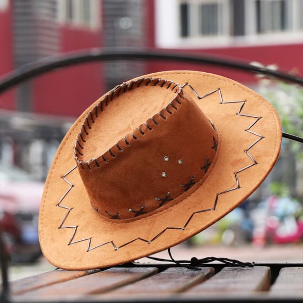 Cowboyhatte til mænd og kvinder, westernhatte, vilde, elegante, neutrale cattle cattle No,