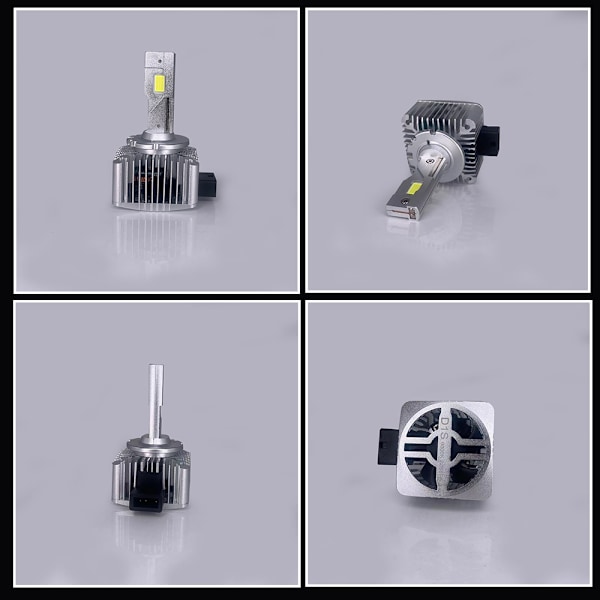 -D1S D3S LED-strålkastare HID D2S D4S D5S D8S D1R D2R D3R Billampor Turbo LED 35000LM CSP-chip 6000K Vit 90W Plug&Play-WELLNG D3S D3R