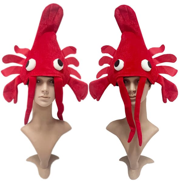 Crawfish crab hatt partyhatt rolig kreativ halloween cosplay