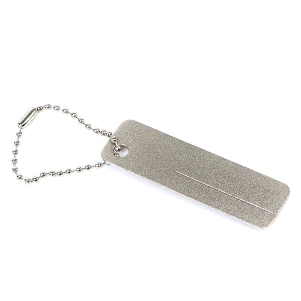 Bärbart Diamantbryne / Vässare för Fiskekrokar och Knivar grå Grey one size