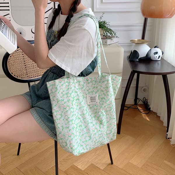 Håndveske Dame Tote Bag Shopper Stor Skulderveske