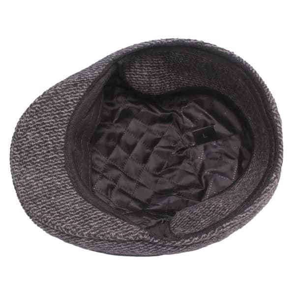 Basker Middelaldrende og eldre Basker Fortykket øreklaffer Peaked Cap Retro Advance Hatter Herrehatt Lys grå Light gray XL