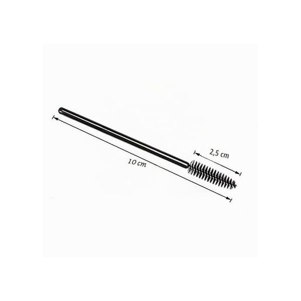 Engangs mascara børster - SONGHUI - 100 stk. - Sorte - Bløde spiralhoveder - Hygiejniske og lette svart