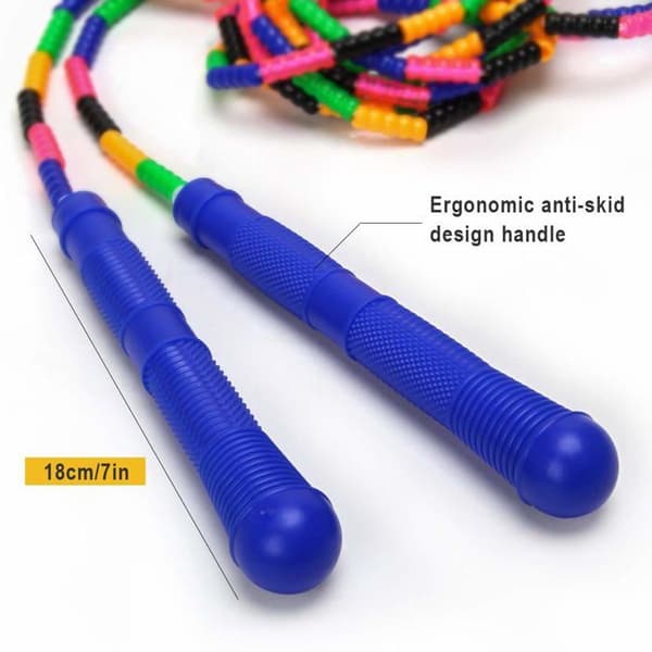 16 fods springreb (sæt af 2) — Segmenteret plastdesign til to personer eller flere