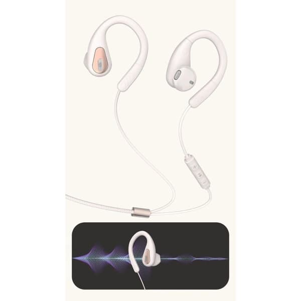 Spelheadset med sladd - SONGHUI - Orange 3,5 mm - Öronkontur - Inbyggd HD-mikrofon - AI-brusreducering