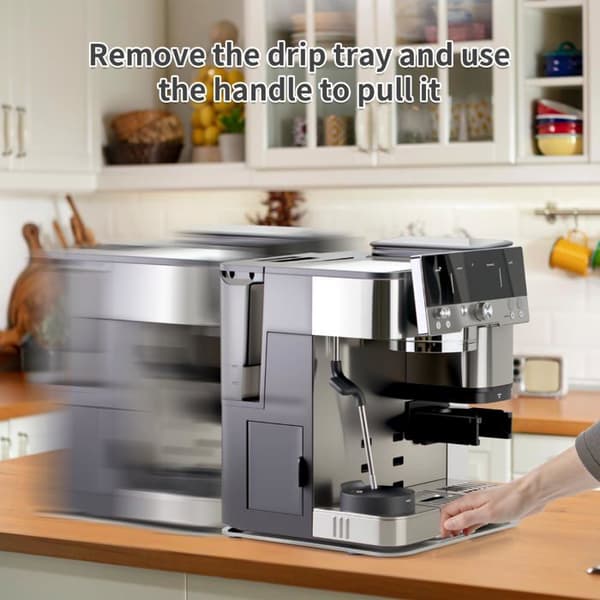 Glidande plattform för Ninja espressomaskiner – Glidande bas i transparent akryl