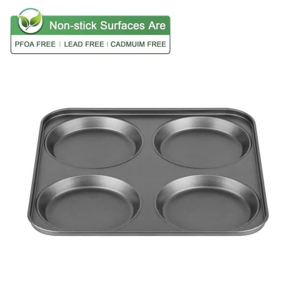Non-stick bakformar - SONGHUI - Set med 3 delar - Kolstål - Non-stick beläggning - Ugn 232°C