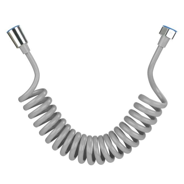 Fjederteleskoprør - SONGHUI - 3 m (retraktabel 43–250 cm) - ABS - Gængestørrelse 1/2" - Sølvgrå silvergrå
